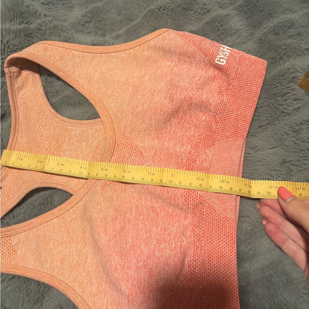 Gymshark Coral Ombre Sports Bra - Picture 8 of 8